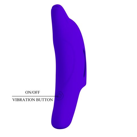 Wibrujaca nakładka na palec - Delphini, Honey Finger 10 vibration functions Pretty Love