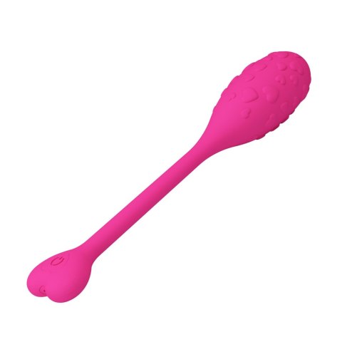 Wibrujące Jajko sterowane aplikacją - Fisherman Pink, 12 vibration functions Mobile APP remote control Pretty Love