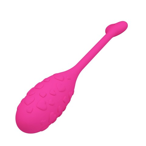 Wibrujące Jajko sterowane aplikacją - Fisherman Pink, 12 vibration functions Mobile APP remote control Pretty Love