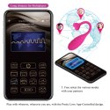 Wibrujące Jajko sterowane aplikacją - Fisherman Pink, 12 vibration functions Mobile APP remote control Pretty Love