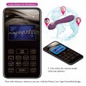 Wibrator z elektrostymulacją - HECTOR, 12 vibration functions 5 electric shock functions Mobile APP remote control Pretty Love