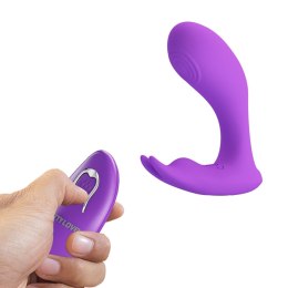 PRETTY LOVE - Idabelle Purple, 12 vibration functions 12 pulse wave settings Wireless remote control Pretty Love