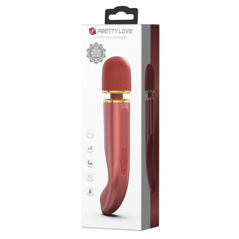 Wibrator, Masażer - Interesting Massager 5 levels of speed control 7 vibration functions Pretty Love