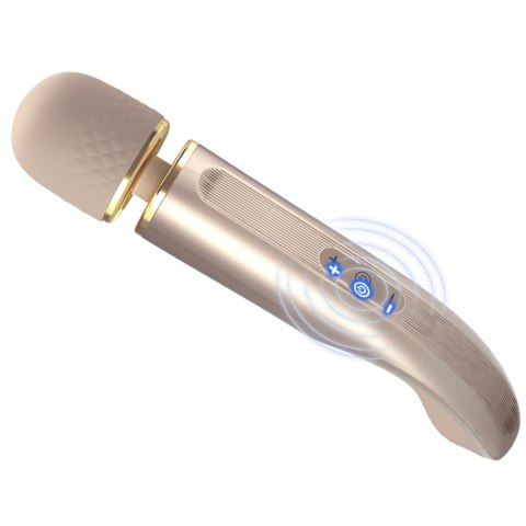 Wibrator, Masażer - Interesting Massager Gold 5 levels of speed control 7 vibration functions Pretty Love