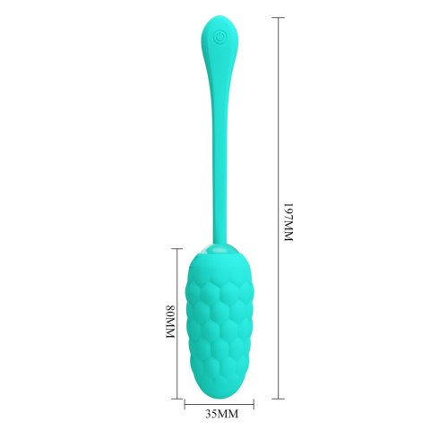 Wibrujące Jajko - MARINA EGG Green 12 vibration functions Pretty Love