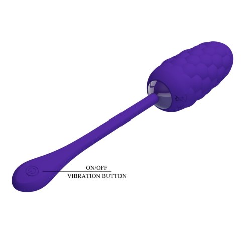 Wibrujące Jajko - MARINA EGG Purple 12 vibration functions Pretty Love