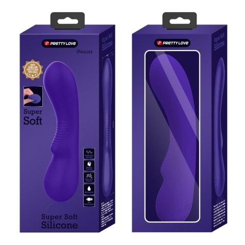 Wibrator punktu G- Matt Purple 12 vibration functions Memory function Pretty Love