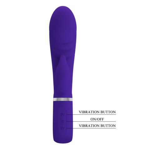 Wibrator punktu G - PRESCOTT Purple 7 function vibrations Pretty Love