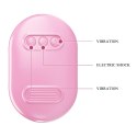 Wibrujące jajko i klamerkami na sutki - Surprise Box Pink, 12 vibration functions 3 electric shock functions Pretty Love