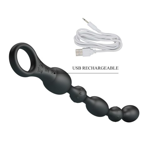 Wibrator Analny, koraliki analne - Van, 10 vibration functions Beaded Anal Vibrator! Pretty Love