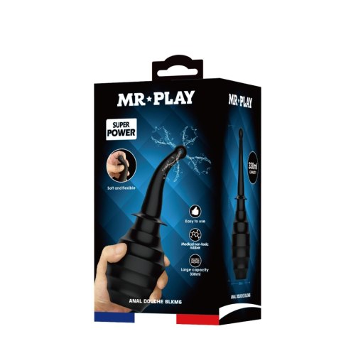 Gruszka do higieny intymnej - - ANAL DOUCHE BLKM6 (330 ml) Mr. Play