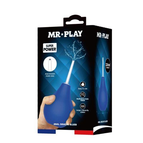 Gruszka do higieny intymnej - ANAL DOUCHE BLUEB (224 ml) Mr. Play