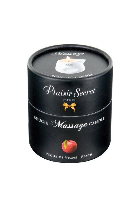 Świeczka do masażu - PEACH MASSAGE CANDLE 80ML Secret Pleasure