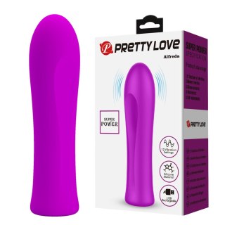 Wibrator - Alfreda Purple, Memory function 12 vibration functions Pretty Love