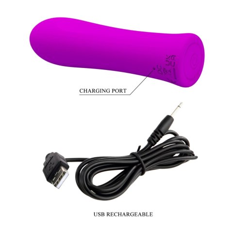 Wibrator - Alfreda Purple, Memory function 12 vibration functions Pretty Love