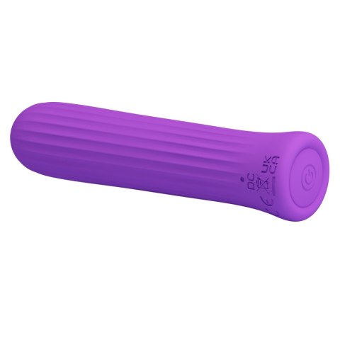 Wibrator - Blanche Dark Purple, 12 vibration functions Memory function Pretty Love