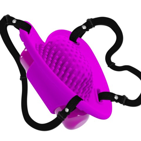 Stymulator łechtaczki, motylek - Clitoral Massager, Heartbeat, 10 vibration functions Baile