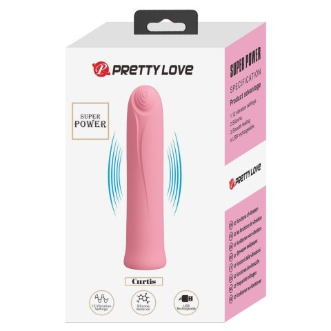 Wibrator - Curtis, 12 vibration functions Memory function Pretty Love