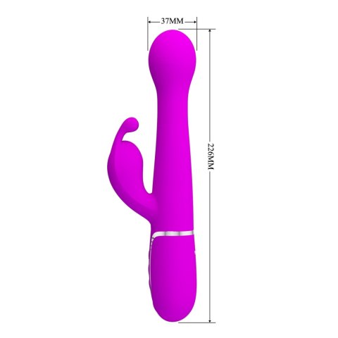 Wibrator - Dejon Twinkled Tenderness Purple, 7 vibration functions 4 thrusting settings 4 rotation functions Pretty Love