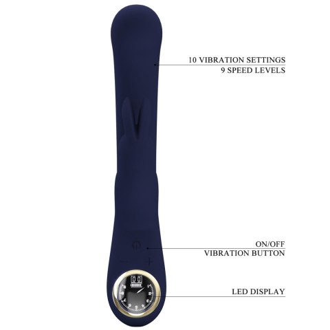 Wibrator - Lamar Blue, 10 vibration functions 9 speed levels Pretty Love