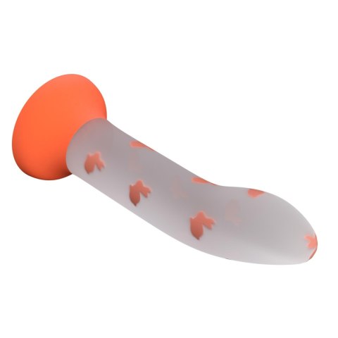 Dildo 17 cm świecące w ciemności - Magical Nightfall, Luminous Suction base Pretty Love