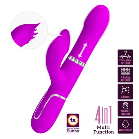 Wibrator - Twinkled Tenderness Purple, 7 vibration functions 4 rolling functions Memory function Pretty Love