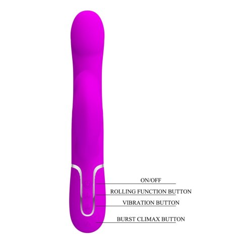 Wibrator - Twinkled Tenderness Purple, 7 vibration functions 4 rolling functions Memory function Pretty Love