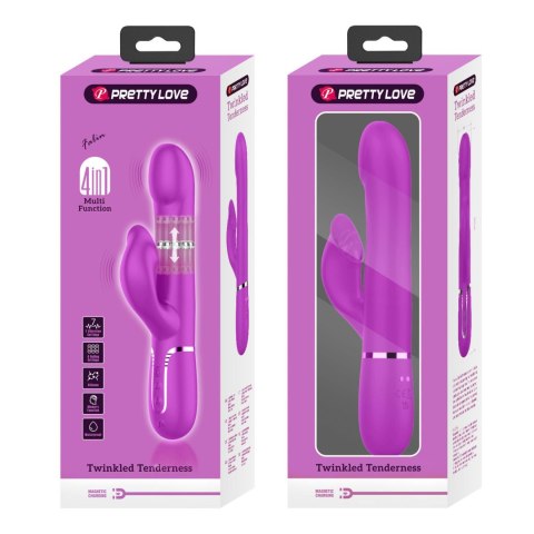 Wibrator - Twinkled Tenderness Purple, 7 vibration functions 4 rolling functions Memory function Pretty Love