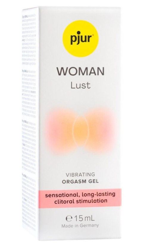 Żel stymulujący łechtaczkę - Pjur WOMAN Lust, 15 ml - Vibrating Orgasm Gel Pjur