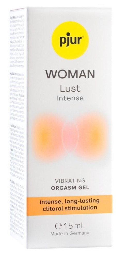 Żel intensywnie stymulaujacy łechtaczkę - Pjur WOMAN Lust Intense, 15 ml - Vibrating Orgasm Gel Pjur