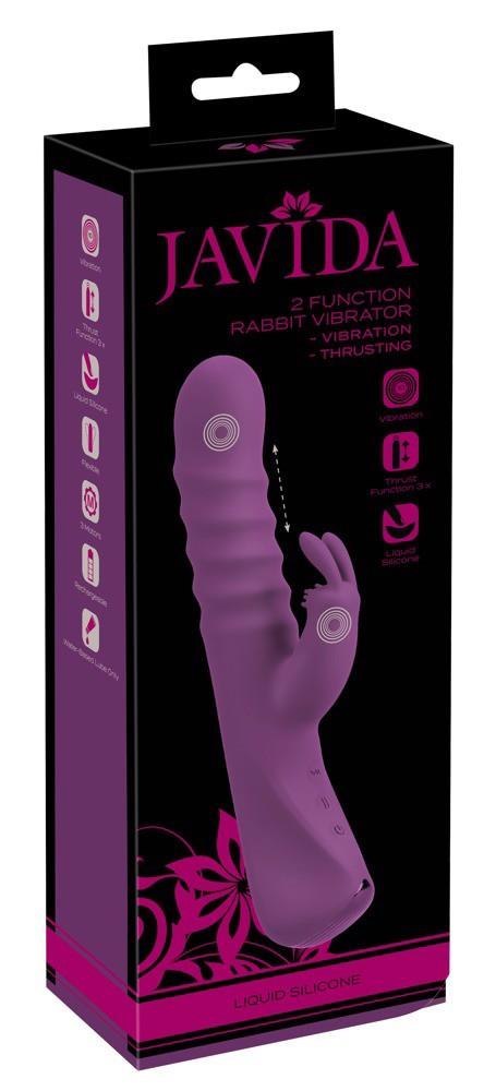 Super Wibrator Królik - 2 F. Rabbit Vibe Thrusting Vib JAVIDA