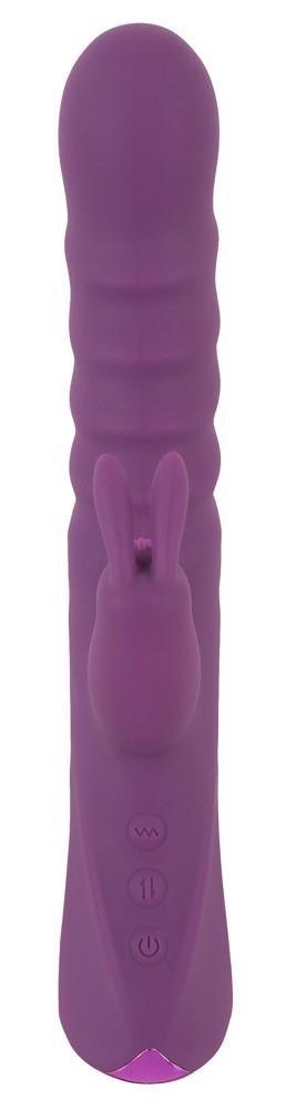 Super Wibrator Królik - 2 F. Rabbit Vibe Thrusting Vib JAVIDA