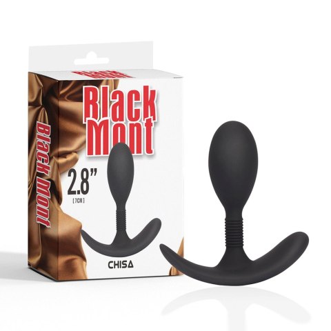 Silikonowy Korek Analny - Anal Play Plug S Black Mont