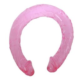 Podwójne dildo 45cm - DOUBLE DONG PINK 450mm 17,7