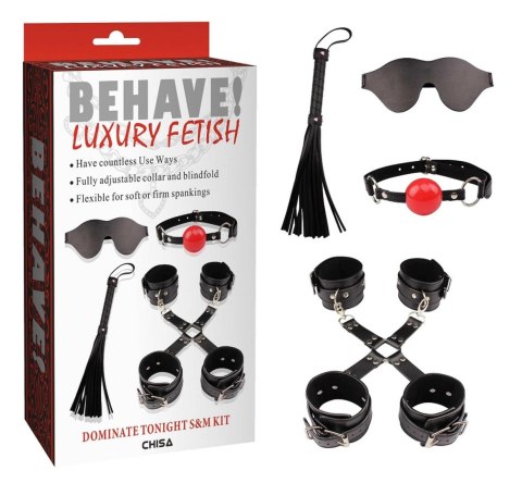 Zestaw BDSM - Dominate Tonight S&M Kit Behave