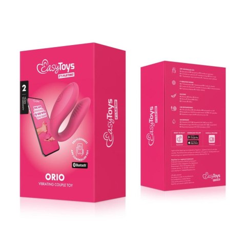 Wibrator dla Par sterowany telefonem - EasyConnect - Couples Vibrator Orio app-controlled EasyConnect