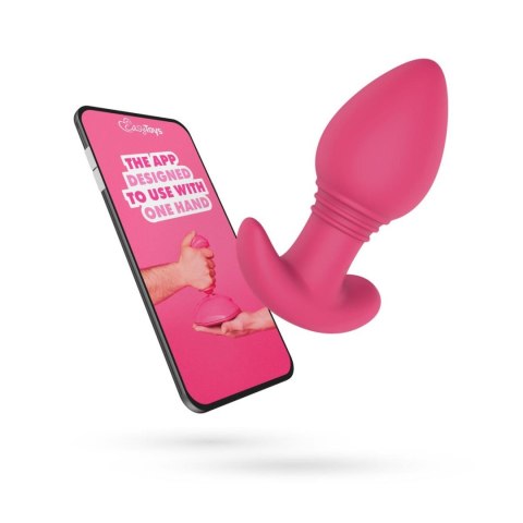 Wibrujący Korek Analny sterowany telefonem - EasyConnect - Vibrating Butt Plug Axel app-controlled EasyConnect