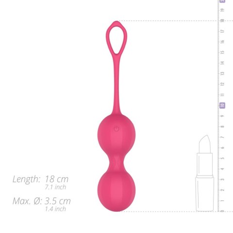 Kulki Kegla sterowane telefonem - EasyConnect - Vibrating Kegel Balls Stella app-controlled EasyConnect