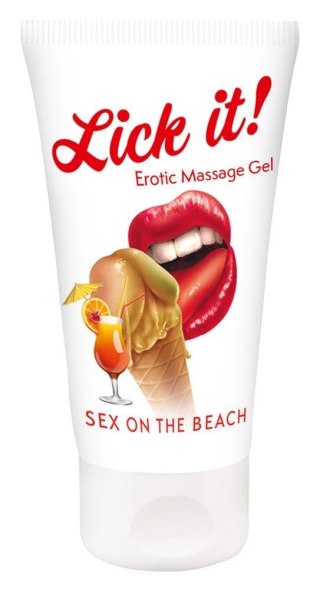 Wegański Lubrykant do seksu oralnego - Lick it Sex on the beach 50 ml Lick it!