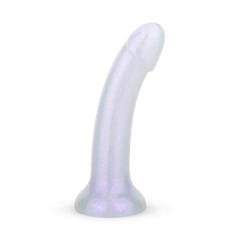 Brokatowe, żelowe dildo - Mermaid Glitter Dildo - 14 cm EasyToys