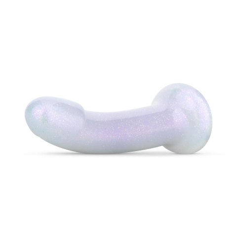 Brokatowe, żelowe dildo - Mermaid Glitter Dildo - 14 cm EasyToys