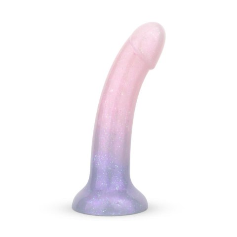 Kolorowe, żelowe dildo - Mermaid Ombre Dildo - 17 cm EasyToys