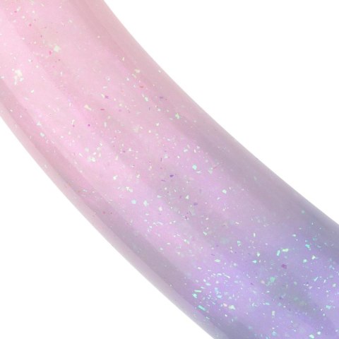 Kolorowe, żelowe dildo - Mermaid Ombre Dildo - 17 cm EasyToys