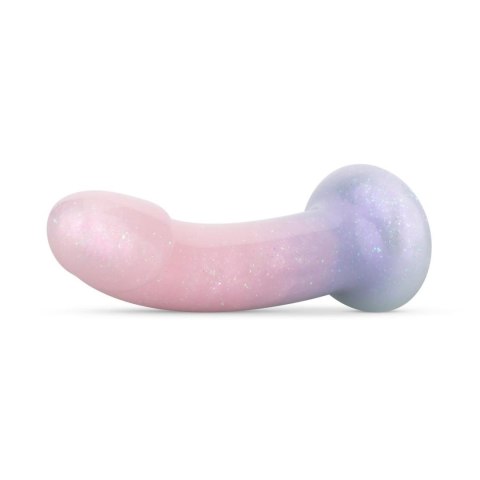 Kolorowe, żelowe dildo - Mermaid Ombre Dildo - 17 cm EasyToys