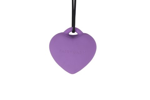 Naszyjnik, mini wibrator - PleasureStone violet - FairyGasm FairyGasm