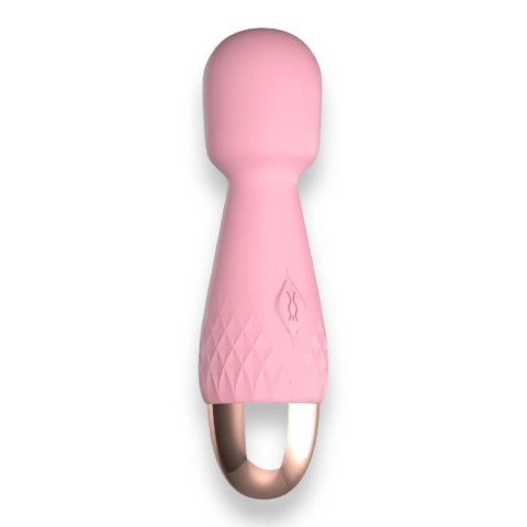 Wibrator - Mini Wand De Luxe Pink - 11,6 Cm / 4.5 Inch Silicone Wand Massager