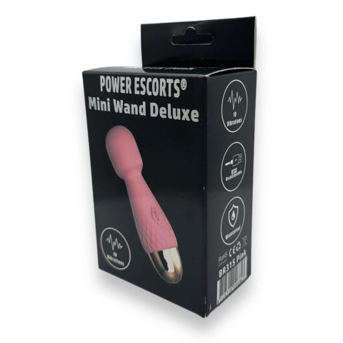 Wibrator - Mini Wand De Luxe Pink - 11,6 Cm / 4.5 Inch Silicone Wand Massager