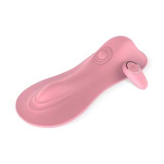 Wibrator, Stymulator Łechtaczki z Pilotem - Vibe Pad Tapping + Vibrating - Pink EasyToys