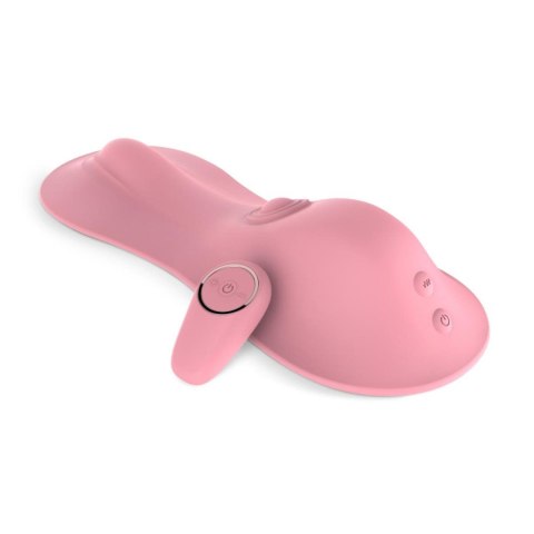 Wibrator, Stymulator Łechtaczki z Pilotem - Vibe Pad Tapping + Vibrating - Pink EasyToys