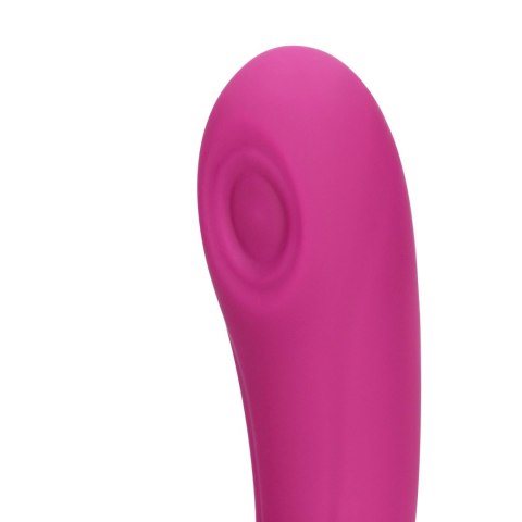 Wibrator punktu G - Gen - Rechargeable Triple Action G-Spot Vibrator with Pulse Wave and Vibrating Bristles - Pink Vive